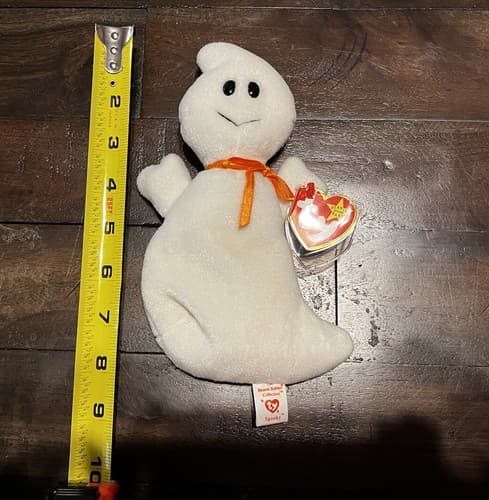 SPOOKY the GHOST Ty Beanie Babies Baby 1995 - Thumbnail 6