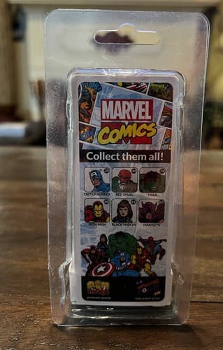 RARE Marvel Comics Red Skull Wooden Pin Mate Figure 44 Retro Pinmate NEW NIB - Thumbnail 3
