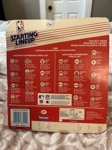 Kareem Abdul-Jabbar 1988 Starting Lineup LA LAKERS NBA Basketball Sealed NIP - Thumbnail 4
