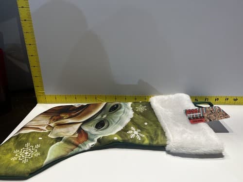 Mandalorian GROGU The Child Christmas Stocking Star Wars 17" NWT - Thumbnail 8