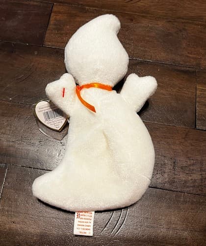 SPOOKY the GHOST Ty Beanie Babies Baby 1995 - Thumbnail 4