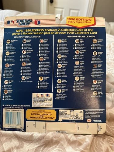 Paul Molitor 1990 Starting Lineup Rookie Card Milwaukee Brewers Sealed New Box - Thumbnail 6