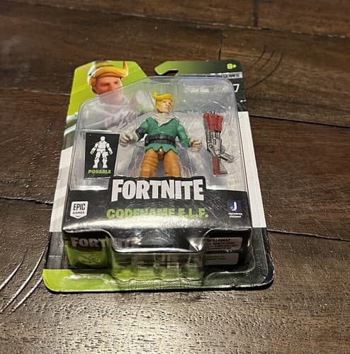 FORTNITE CODENAME E.L.F. LEGENDARY MICROSERIES 1 C1 S2 POSABLE EPIC GAMES NEW - Thumbnail 4