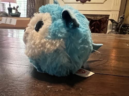 2020 TY Beanie Puffies PRINCE Husky Dog 4 Inch Stuffed Toy - Thumbnail 2