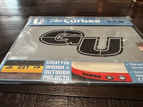 The Curbee Gonzaga University Bulldog Dawgs Fan Stencil Set Game Night NEW - Thumbnail 4