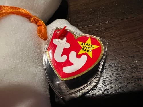 SPOOKY the GHOST Ty Beanie Babies Baby 1995 - Thumbnail 3