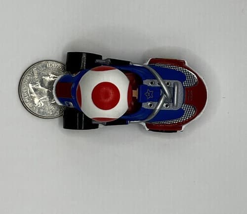 2018 Hot Wheels Mario Kart Toad Sneeker Nintendo Loose Hotwheels - Thumbnail 7