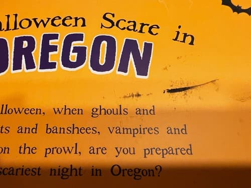A Halloween Scare in Oregon by Eric James Hardback Children’s Book NEW - Thumbnail 5