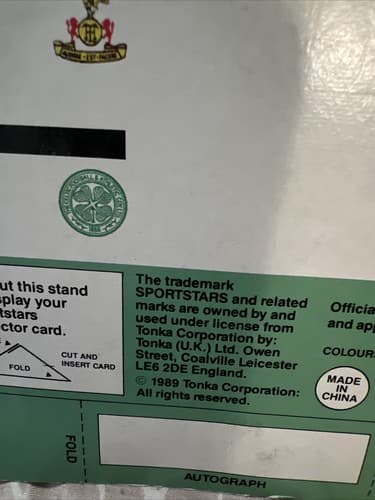 Bryan Robson Kenner Tonka Sportstars Soccer Action Figure 1989 NIP Sports Stars - Thumbnail 6