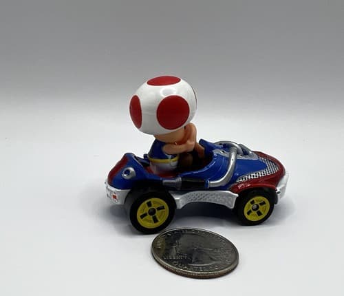 2018 Hot Wheels Mario Kart Toad Sneeker Nintendo Loose Hotwheels - Thumbnail 5