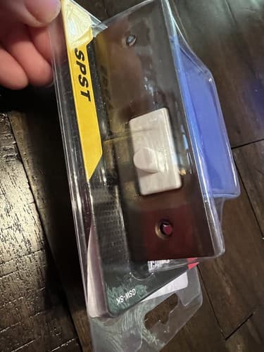 Gardner Bender Door Cabinet SPST On/Off Switch GSW-SK - Thumbnail 5