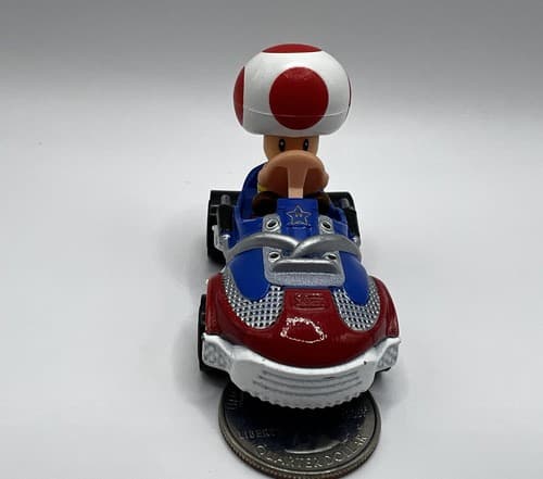 2018 Hot Wheels Mario Kart Toad Sneeker Nintendo Loose Hotwheels - Thumbnail 9