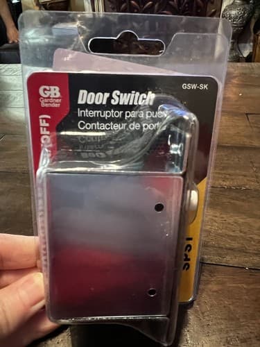 Gardner Bender Door Cabinet SPST On/Off Switch GSW-SK - Thumbnail 3
