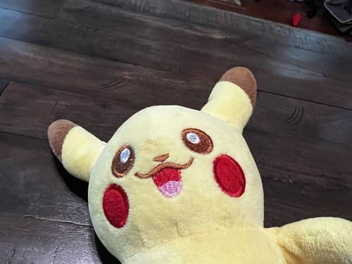 Pikachu With Satchel 8” W/Hanging String Plush Dolls Toys Stuffed Animal Pokémon - Thumbnail 7