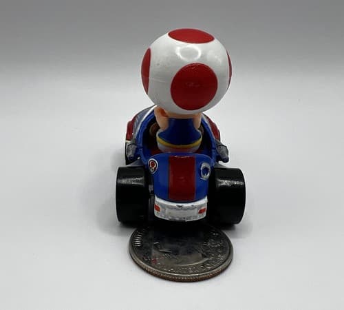 2018 Hot Wheels Mario Kart Toad Sneeker Nintendo Loose Hotwheels - Thumbnail 6