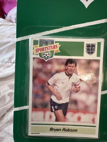 Bryan Robson Kenner Tonka Sportstars Soccer Action Figure 1989 NIP Sports Stars - Thumbnail 2