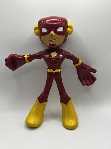 Mattel Justice League DC Comics Flextreme Bendable Figure The Flash Loose - Thumbnail 3