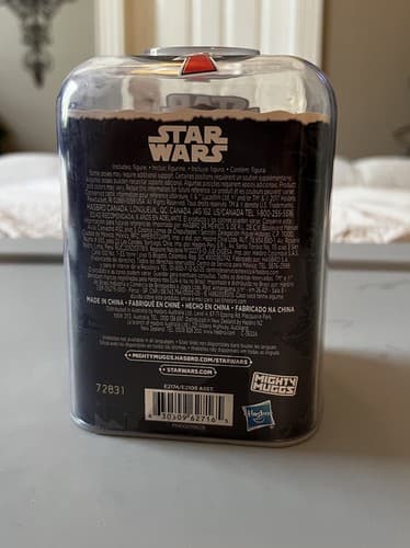 Star Wars Mighty Muggs Rey (Jakku) Disney #05 05 Hasbro Three Face Figure New - Thumbnail 3