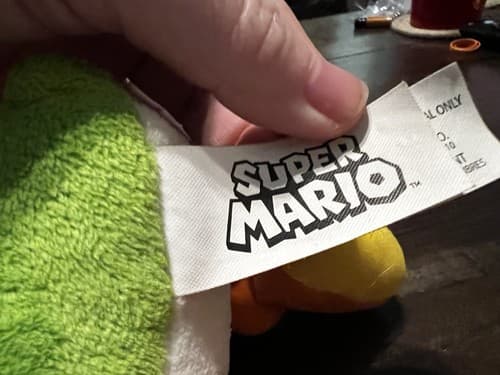 YOSHI Nintendo Super Mario Bros. Plush Toy 10” Green Yoshi Stuffed Figure 2021 - Thumbnail 7