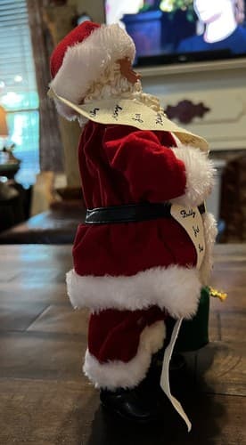 Santa Claus Naughty Nice List Figure Christmas Merry Brite #280700 NWT 10.5 - Thumbnail 3