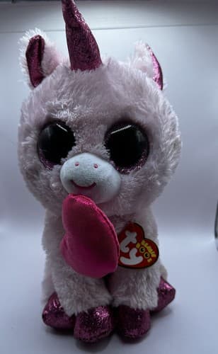 TY Beanie Baby Babies Stuffed Animal Plush Unicorn Darling 2019 - Thumbnail 3