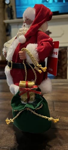Santa Claus Naughty Nice List Figure Christmas Merry Brite #280700 NWT 10.5 - Thumbnail 5