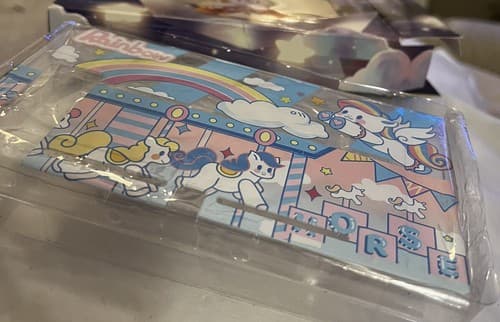 FANPL Rainbow Carousel Compatible with Nintendo Switch OLED Case Cover Unicorn - Thumbnail 5