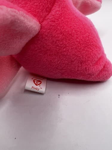 TY Beanie Baby Babies Stuffed Animal Plush Flamingo Pinky 1995 - Thumbnail 9