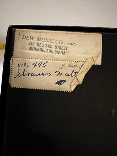 Red Vinyl Set Strauss Waltzes Boston Pops Orchestra Box Set of 4 RCA Victor 1949 - Thumbnail 5