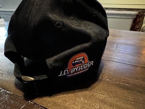 Tony Stewart Autographed Hat Cap JD Byrider Black #20 Racing Nascar - Thumbnail 3