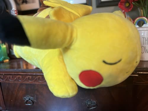 Pokemon 18” Sleeping Pikachu Soft Jumbo Large Plush Pillow Buddy - NEW W/ TAGS - Thumbnail 5