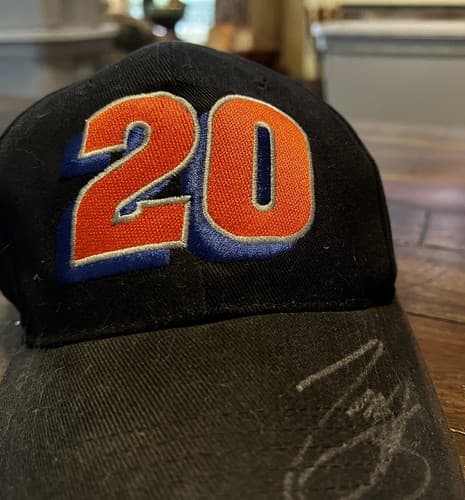 Tony Stewart Autographed Hat Cap JD Byrider Black #20 Racing Nascar - Thumbnail 4