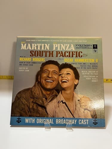 South Pacific Mary Martin Pinza Original Broadway Cast LP Vinyl Record 12" 33rpm - Thumbnail 2