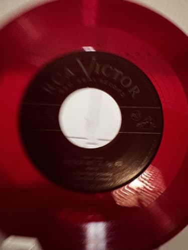 Red Vinyl Set Strauss Waltzes Boston Pops Orchestra Box Set of 4 RCA Victor 1949 - Thumbnail 23