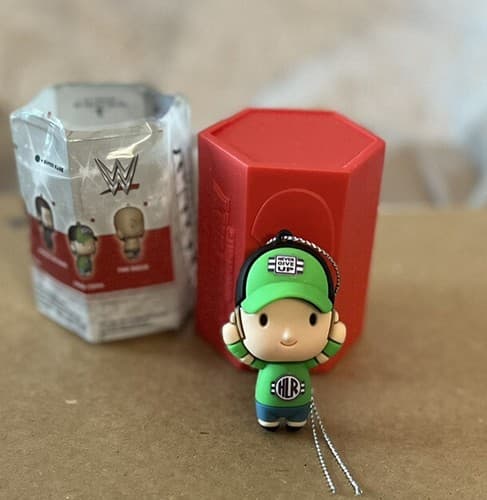 2022 HALLMARK MYSTERY CHRISTMAS ORNAMENT WWE JOHN CENA WWF NEW Never Give Up