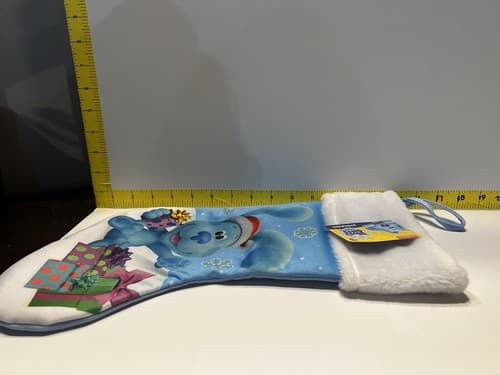 Blues Clues Nickelodeon Christmas Stocking 17" NWT - Thumbnail 10