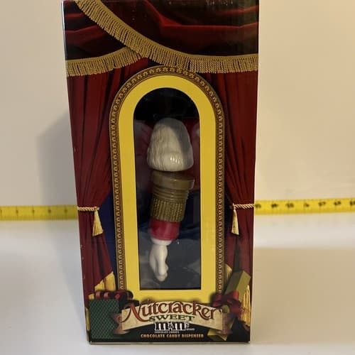 M&M’s M&M Red Nutcracker Sweet Candy Dispenser Limited Edition Holiday NIB - Thumbnail 4
