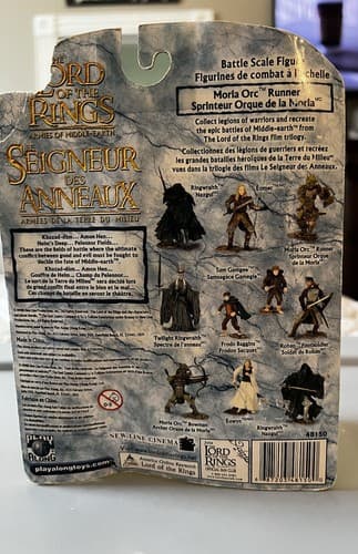 Lord of the Rings Battle Scale Figure Moria Orc Runner Armies Of Middle Earth - Thumbnail 2