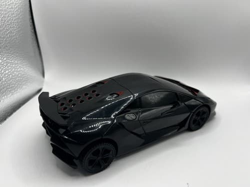 Lamborghini Sesto Elemento Toy Car Kinsmart 1:24 1/24 Black 2022 - Thumbnail 5