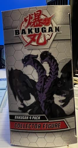 Bakugan 4 Pack Collector Figures TROX HYDOROUS NILLIOUS DRAGONOID New 2020 NIB - Thumbnail 8
