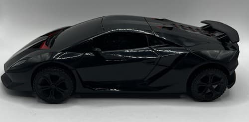 Lamborghini Sesto Elemento Toy Car Kinsmart 1:24 1/24 Black 2022 - Thumbnail 2