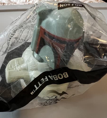 2021 McDONALD'S Star Wars Happy Meal Toy Boba Fett #1 Sealed NEW NIP - Thumbnail 3