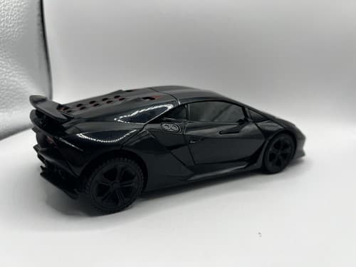 Lamborghini Sesto Elemento Toy Car Kinsmart 1:24 1/24 Black 2022 - Thumbnail 6