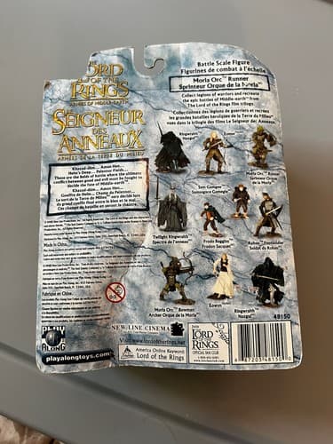 Lord of the Rings Battle Scale Figure Moria Orc Runner Armies Of Middle Earth - Thumbnail 9