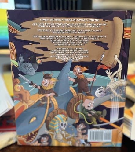 Combat Critters: A History of Animals in Warfare Book Hardback New - Thumbnail 3