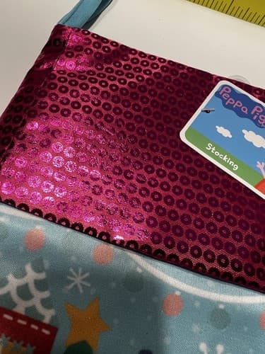 Peppa Pig Christmas Stocking 17" NWT - Thumbnail 4