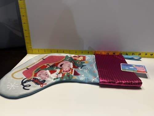 Peppa Pig Christmas Stocking 17" NWT - Thumbnail 6