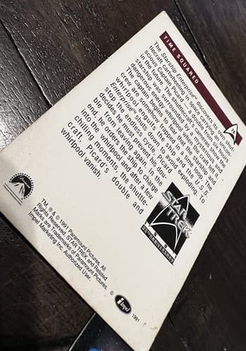 Vintage 1993 1991 Star Trek Collector Cards 83 Cards & 5 Cardboard Figure Cards - Thumbnail 8