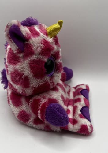 TY Beanie Baby Babies Stuffed Animal Plush Unicorn Uni 2015 - Thumbnail 4