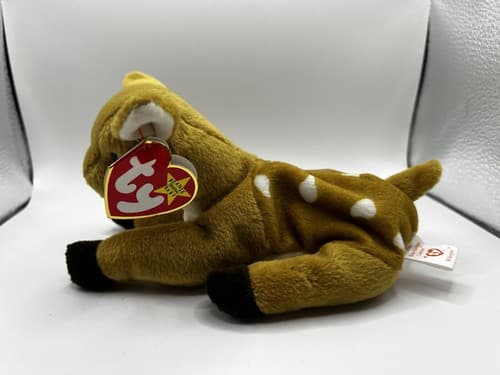 TY Beanie Baby Babies Stuffed Animal Plush Whisper 1997 1998 - Thumbnail 5